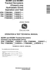 John Deere 803MH,853MH (SN. F293917-,L343918-) Harvesters (Closed-Loop) Diagnostic Manual TM14093X19