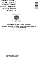 John Deere 6095MC 6105MC 6115MC 6095RC 6105RC 6115RC Tractors MY2016-17 Diagnostic Manual (TM409319)